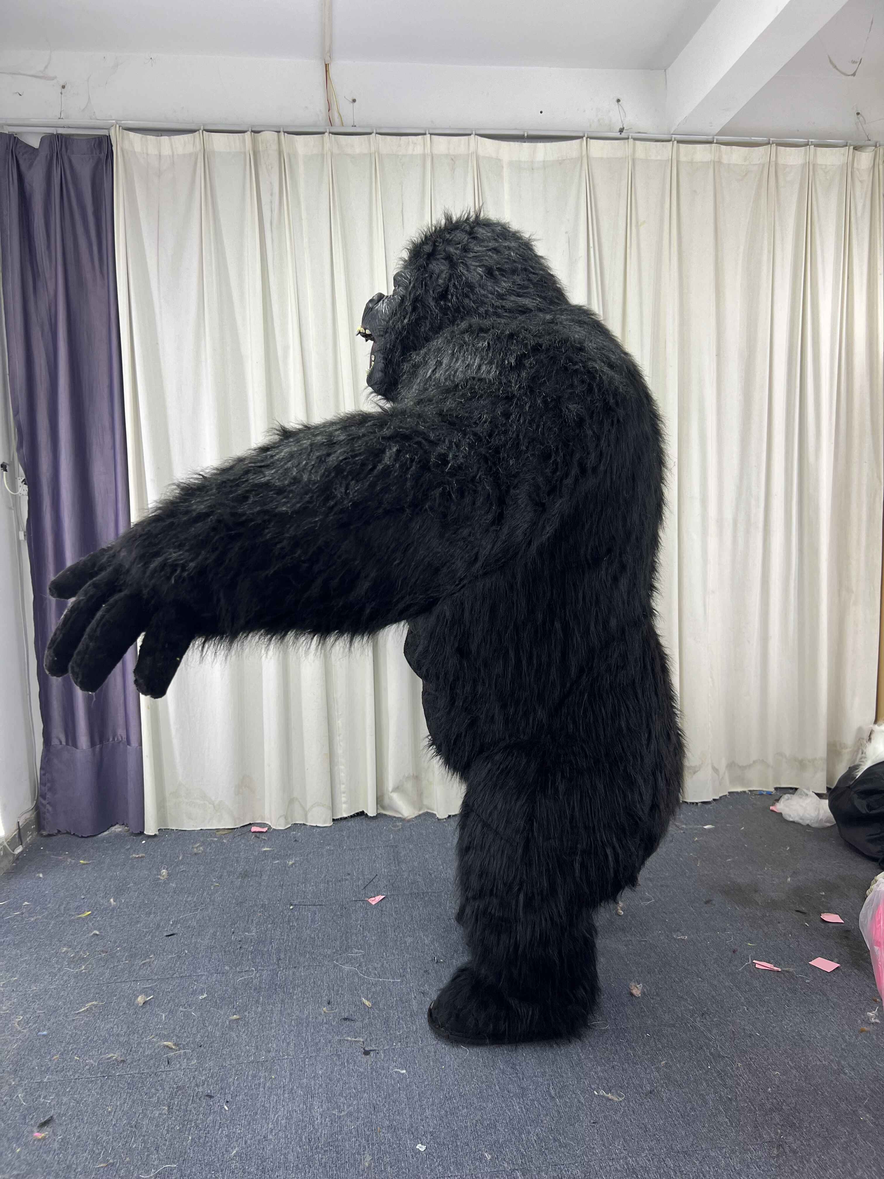 Best Seller Inflatable Gorilla for Kid Cartoon Mascot Costume For Party inflatable  costume for Rental