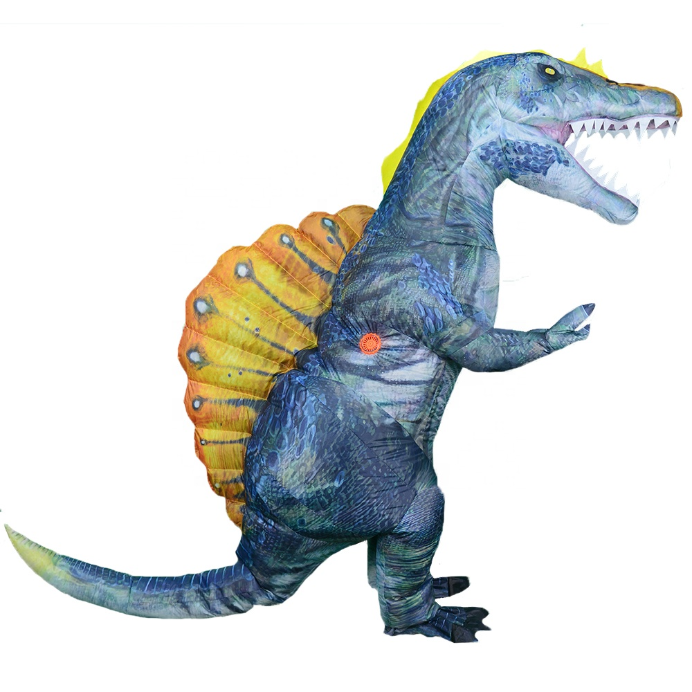 Price Inflatable Clothing Dance Props Spinosaurus Halloween Adults Fancy Cosplay Suit Inflatable Dinosaur Costume