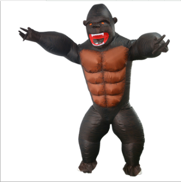 Halloween king kong costume gorilla inflatable costume