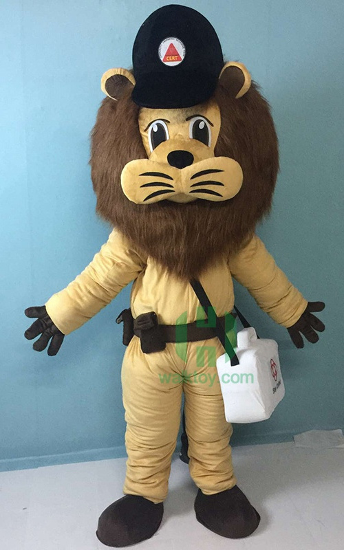 Professional Lion Mascot Costume Plush Cosplay Party Game Dress Outfit Advertising Halloween Adult Mascot Christmas