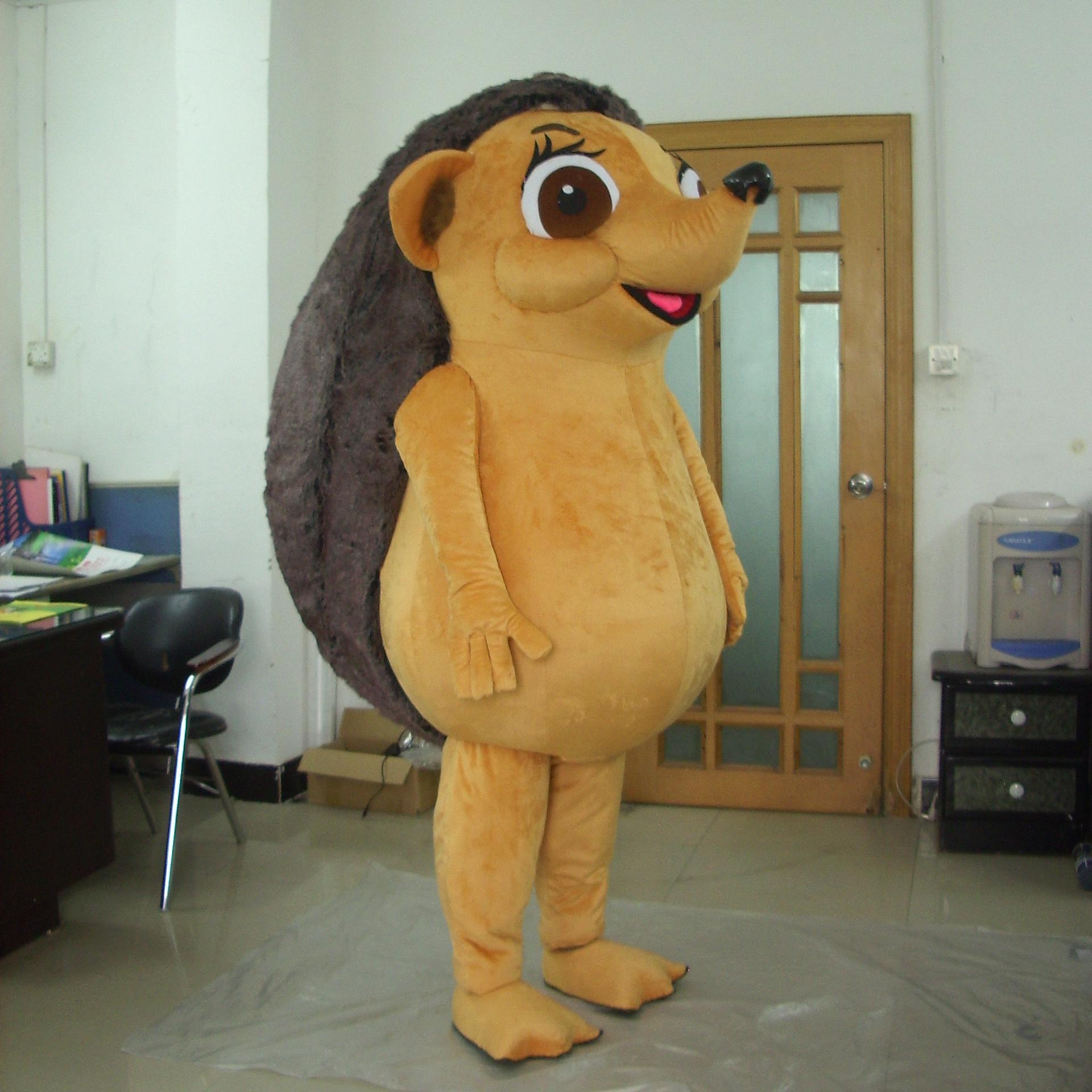 HI CE movie cartoon character hedgehog mascot costume for adult size, mascot costume with high quality