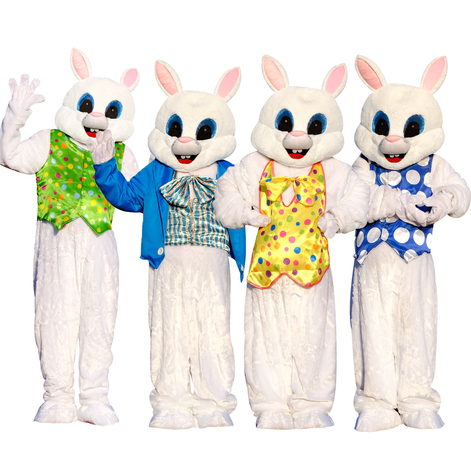 Easter Bunny Mascot Costumes Rabbit Bunny Adult Mascot