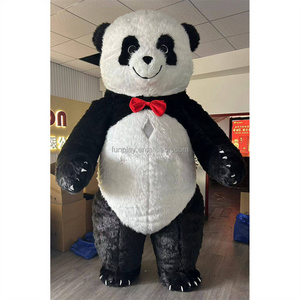 Wholesale Popular giant inflatable panda mascot costume for sale