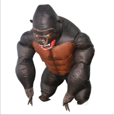 Halloween king kong costume gorilla inflatable costume