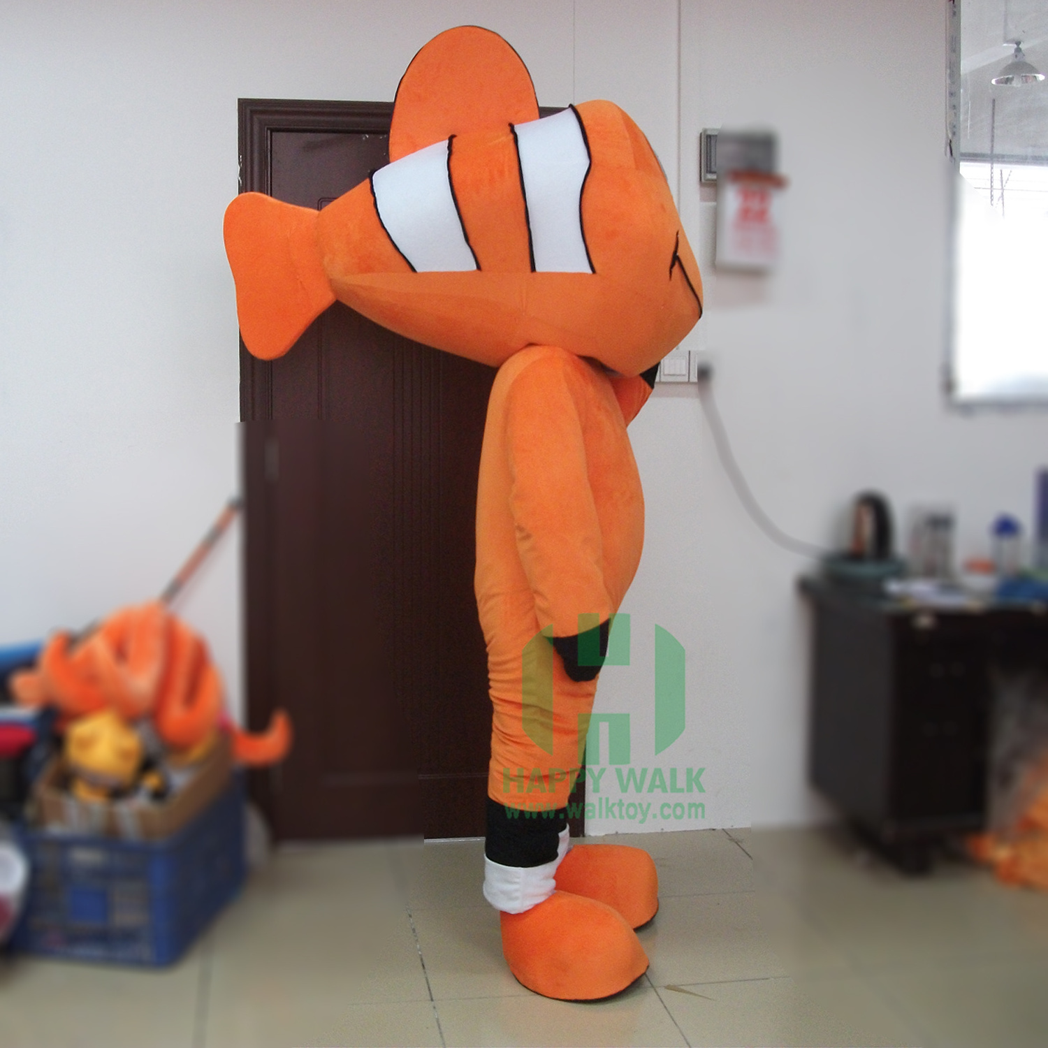 New design Clown Fish costume hot selling custom mascot costume cheap funny mascot costume for sale