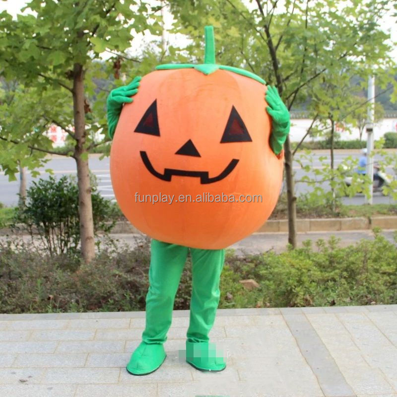 Custom football pumpkin mascot costume walking performance party dressing custom mascot costume