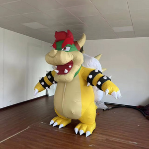 New 2 Meter Giant Custom Walking anime inflatable bowser mascot costume customized party suit