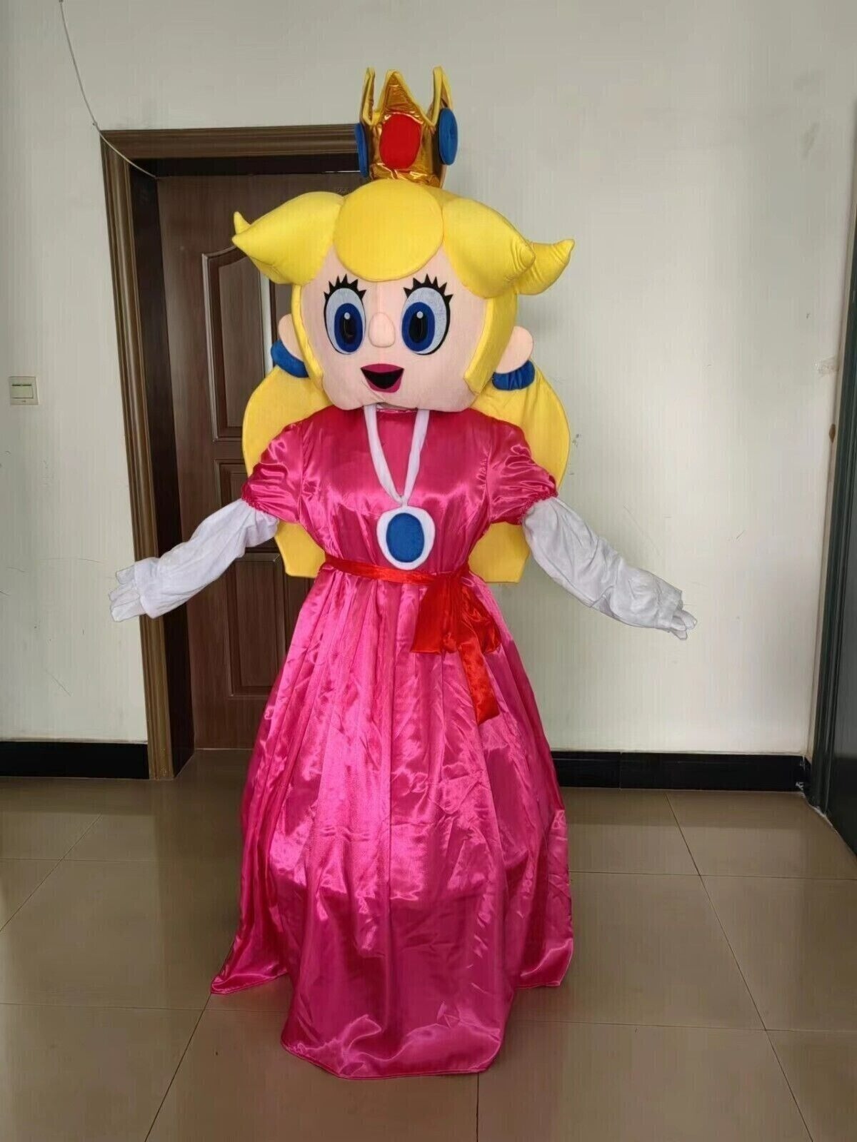 XXL Inflatable Fancy Dress custom adult princess peach mascot costume cartoon character