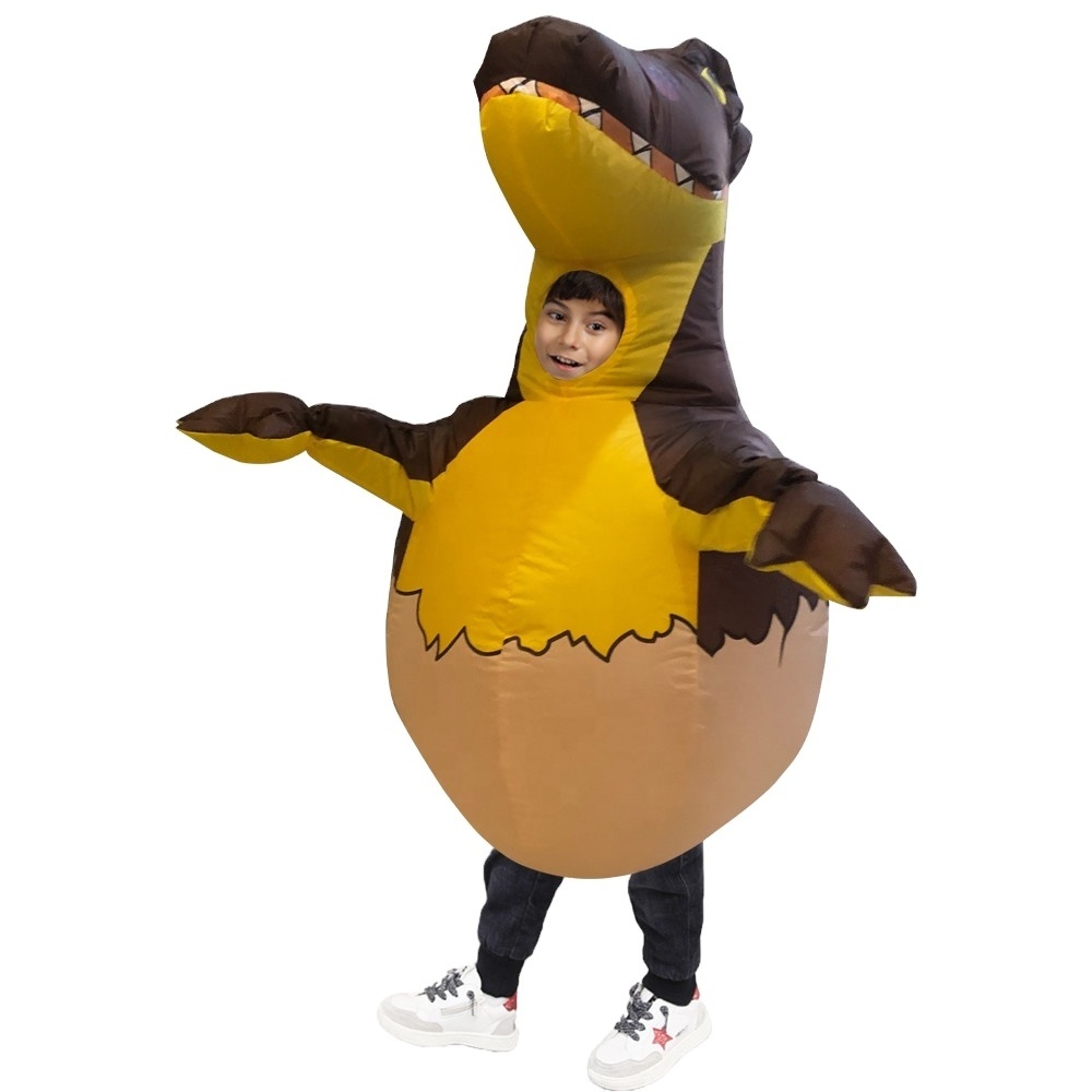 Inflatable Dinosaur Egg Costume Kid Halloween Dino Cosplay Costumes