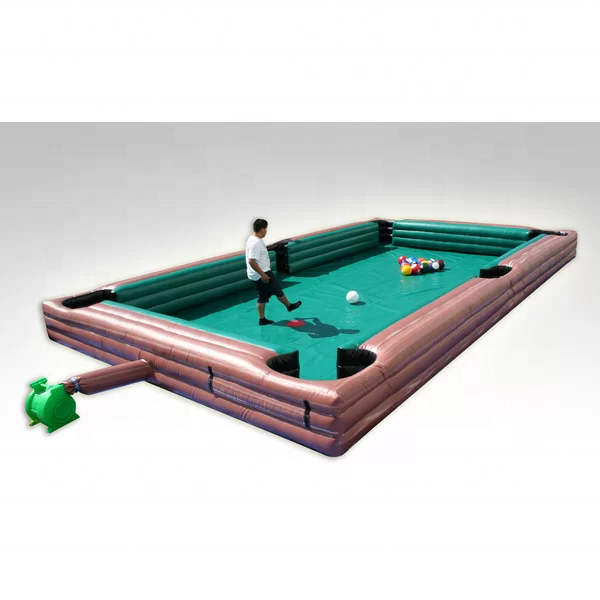 Factory Price Inflatable Snook Human Billiards, Inflatable Pool Table