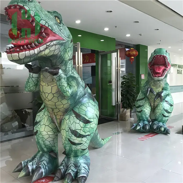 Newest 2m large professional adult inflatable dinosaur costume for sale