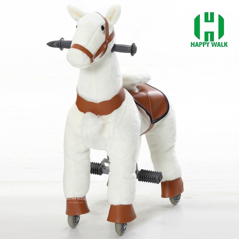 Kid riding zebra horse toy/ Mechanical walking horse/Walking mechanical horse