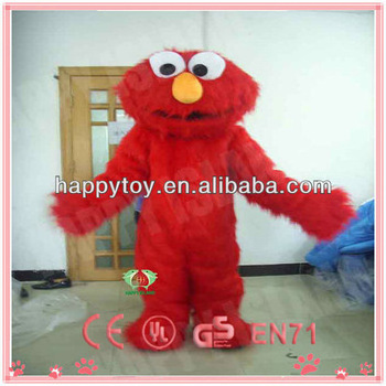 HI Hot Sale Animal Mascot,Customized Elmo Mascot Costume For Sale