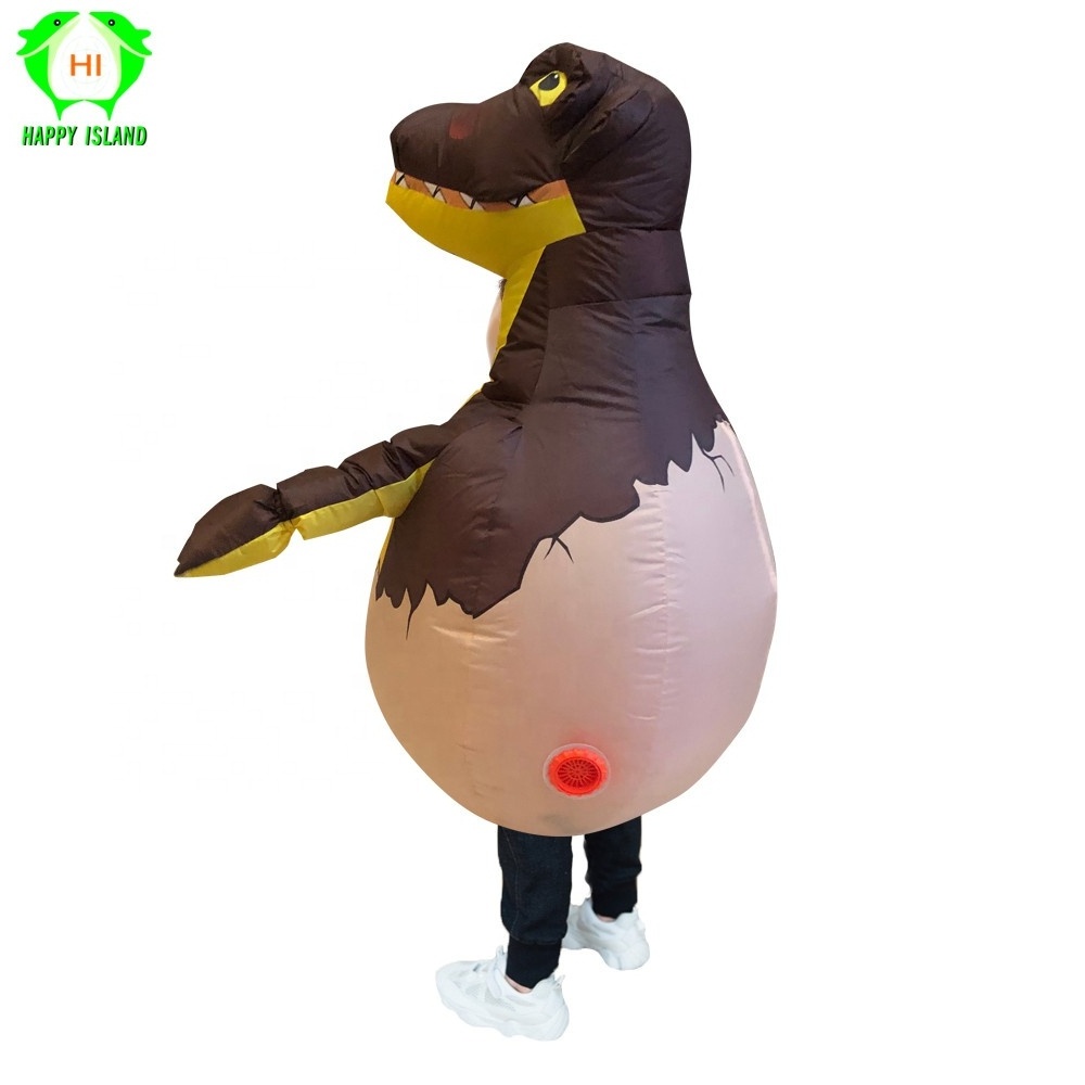 Inflatable Dinosaur Egg Costume Kid Halloween Dino Cosplay Costumes