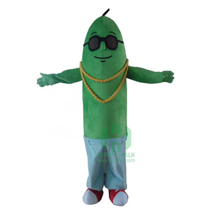 plush adult penis mascot costume with glasses for sale