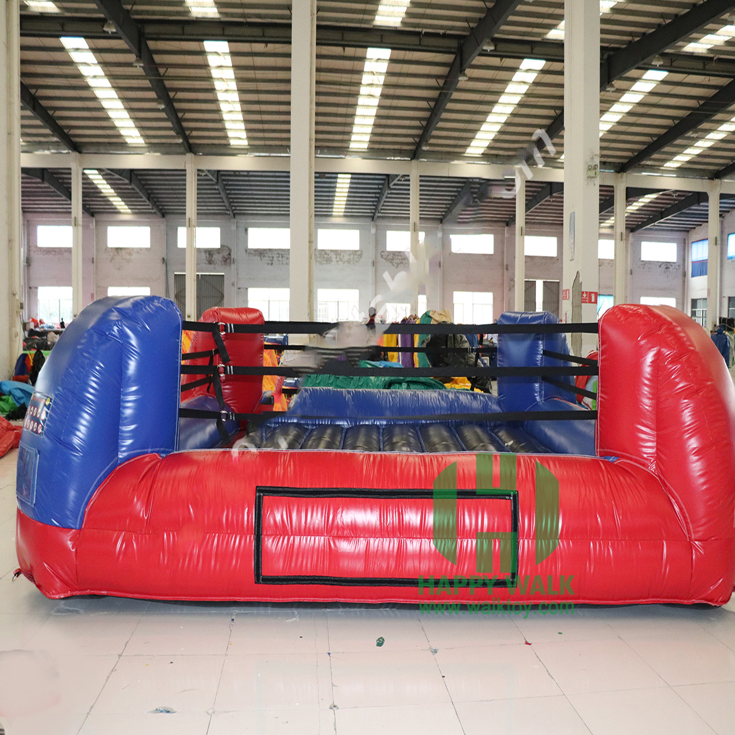 cheap in china custom kids bouncy bouncer bounce house inflatable a folding boxing ring wrestling design battle   game for sale