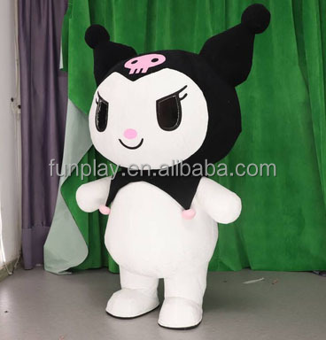 Lovely Kuromi Character Inflatable Mascot Costume Advertising Inflatables for Adult Cosplay