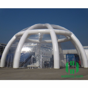 HI Hot Sale Inflatable Geodesic Dome Tent Air Tight Dome Inflatables For Outdoor Activities