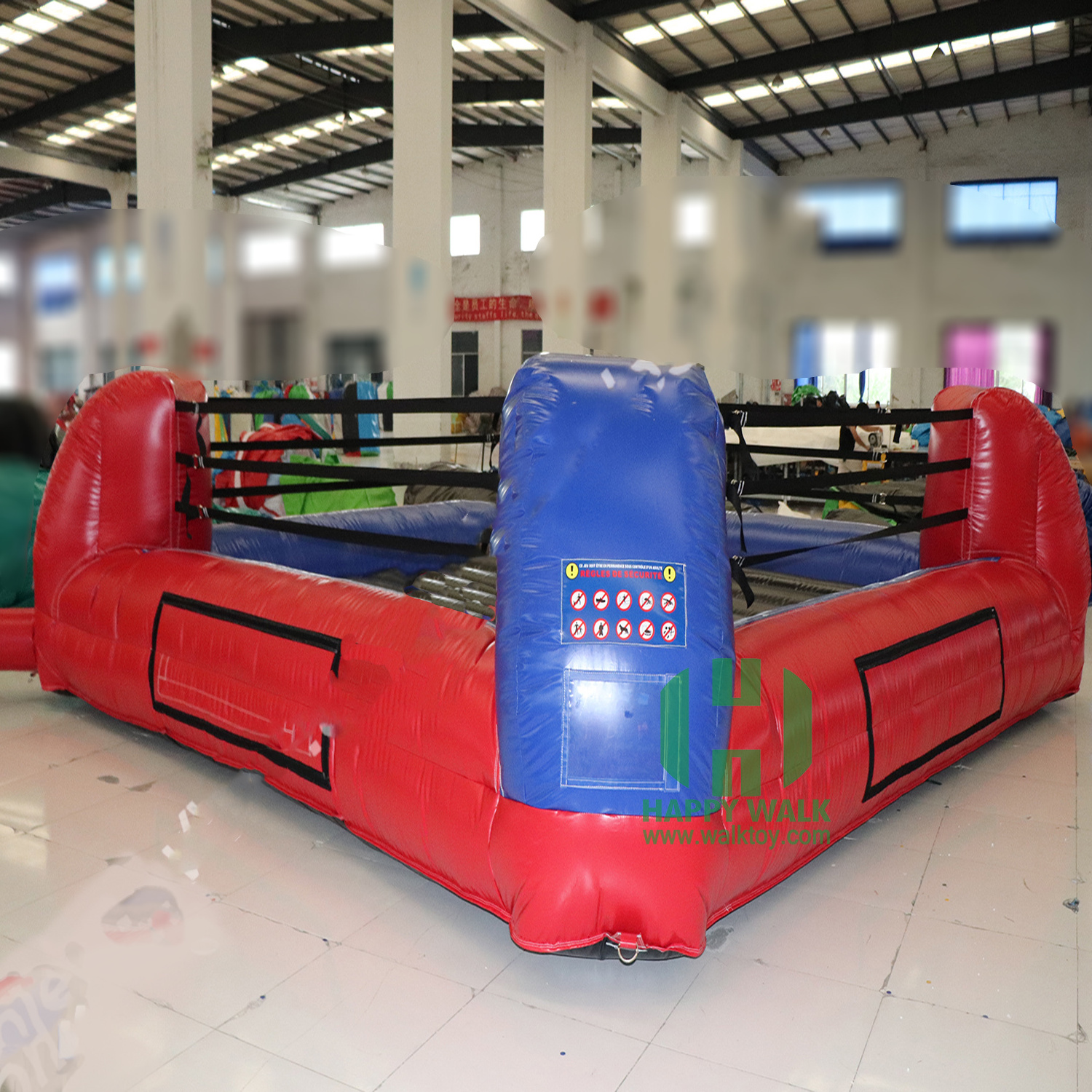 cheap in china custom kids bouncy bouncer bounce house inflatable a folding boxing ring wrestling design battle   game for sale