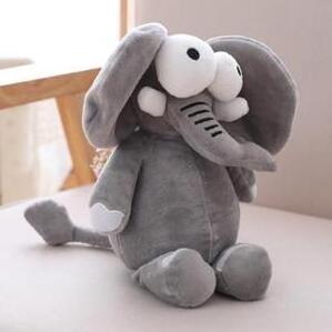 Forest animal big eye lion,elephant,zebra,monkey,giraffe,crocodile,wild ox plush toys