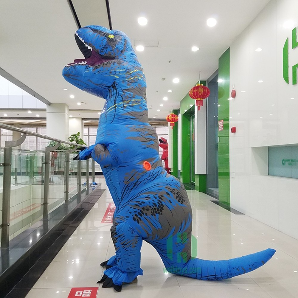 Cheap Price Inflatable Dinosaur Cosplay for Sale Inflatable Dinosaur Costume Funny Tricky Dinosaur Halloween Costumes