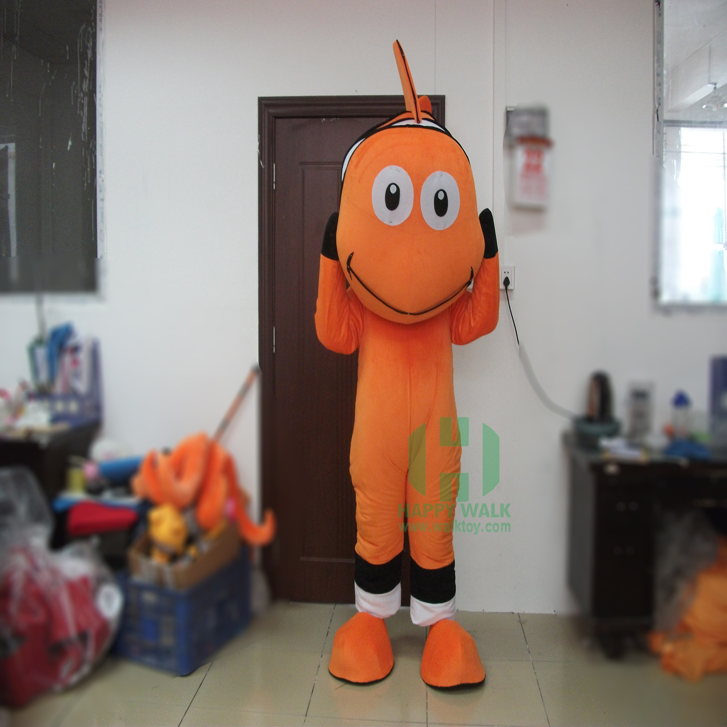 New design Clown Fish costume hot selling custom mascot costume cheap funny mascot costume for sale