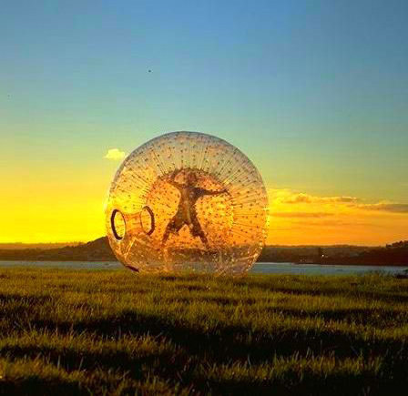 Giant inflatable zorbing ball inflatable water zorb balls for adult