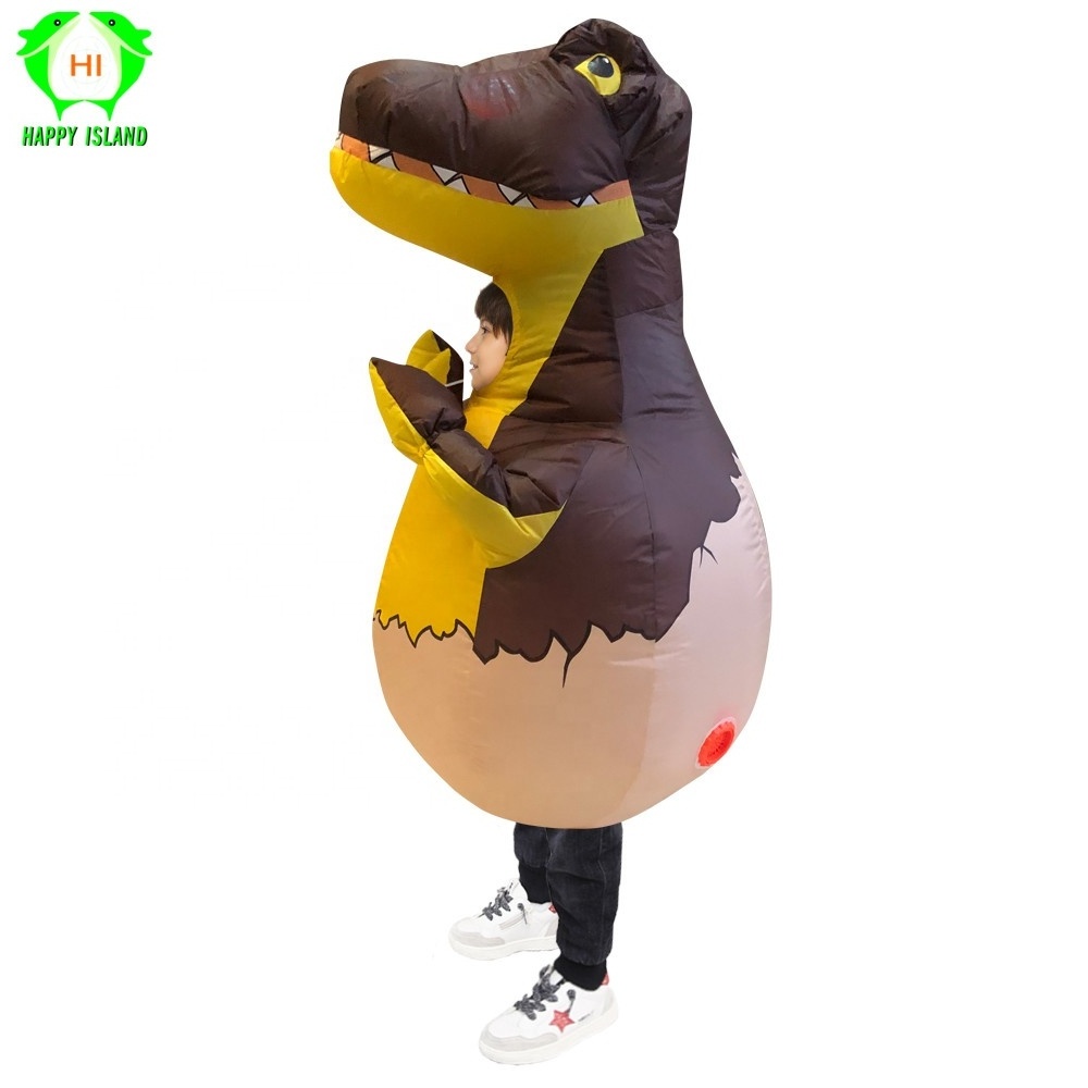 Inflatable Dinosaur Egg Costume Kid Halloween Dino Cosplay Costumes