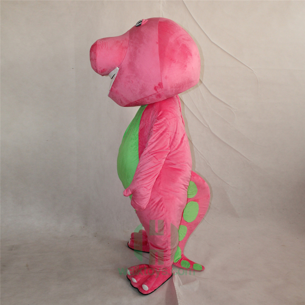 OEM customized mascot costume cartoon character adult barney costume