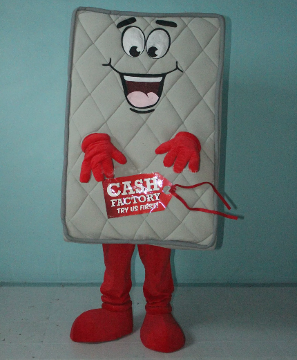 funny adult human Halloween carnival Christmas plush mattress mascot costume