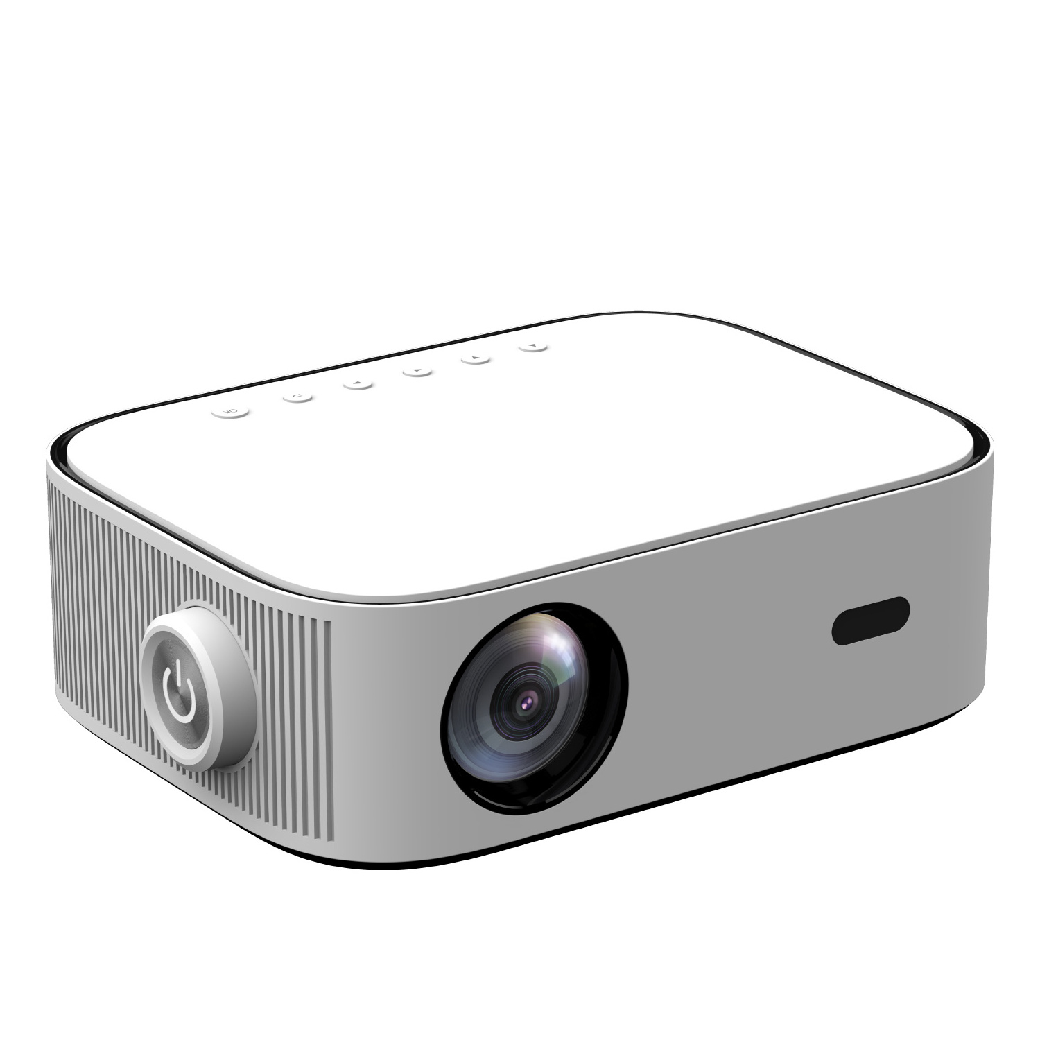 LED Projector WiFi HDMI Wireless Airplay Mirroring Home Cinema Projector for Indoor Movie Game Sports Multimedia LED LCD