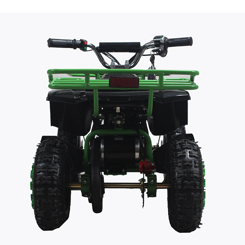 Electric Quad Pocket Mini bike Chain Drive ATV 800W 1000W 4 wheeler quad moto bike with CE Certificate(MLE500X)