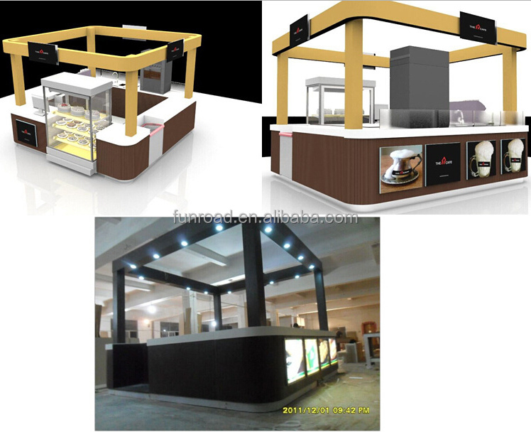 Pop Design Food Warmer Display Counter/fast Food Restaurant Design.