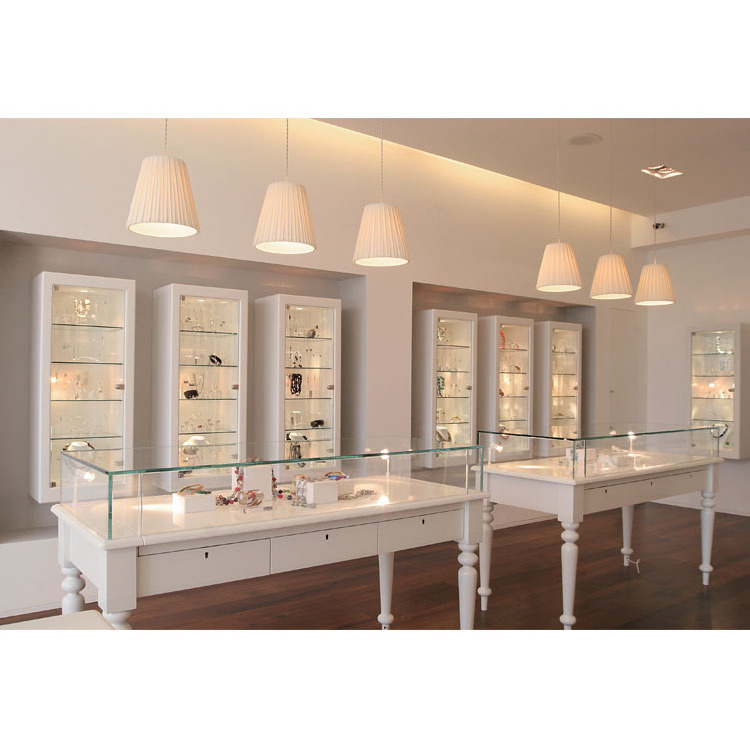 High End Watch / Jewelry shop glass jewelry display cabinet for jewelry shop used