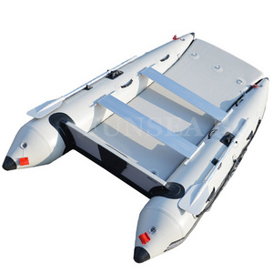 Surprise price plastic electric catamaran fishing aluminum floor thunder cat inflatable boat for sale