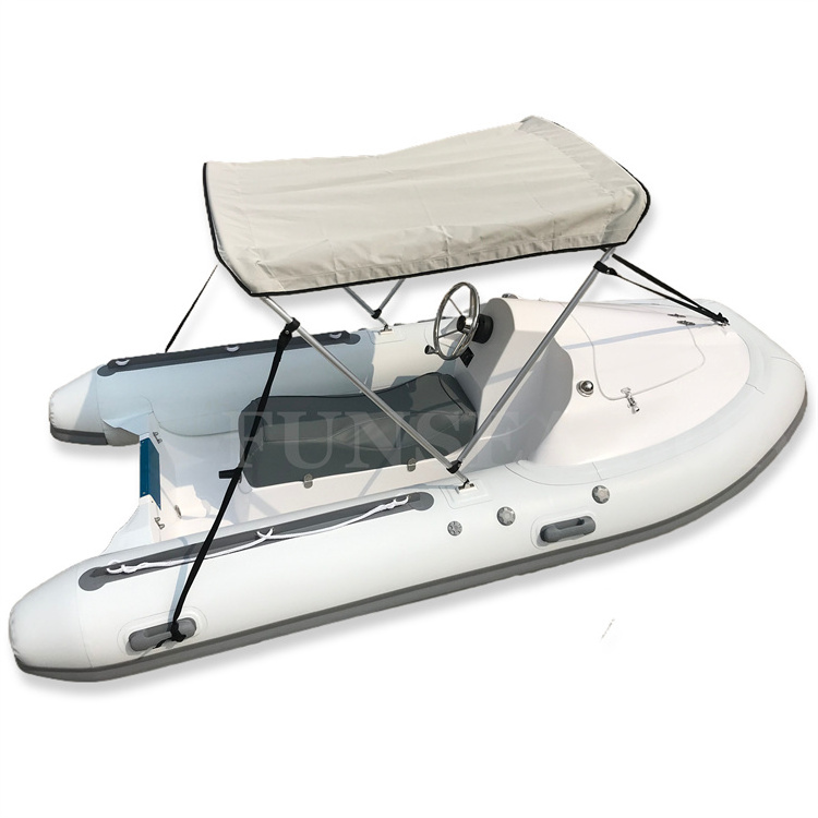 2023 new jet ski type 12ft 2 person low price fiberglass deep v hull hypalon speed inflatable zodiac rib boat