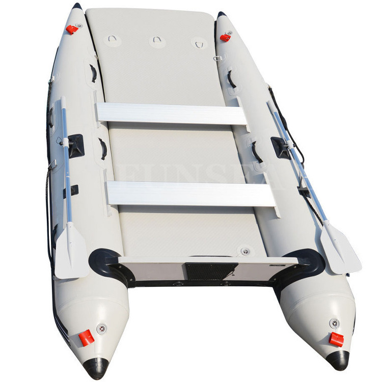 Surprise price plastic electric catamaran fishing aluminum floor thunder cat inflatable boat for sale