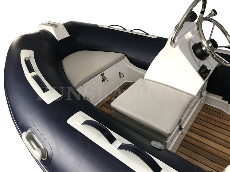 12ft 350 Fiberglass or aluminum deep v bottom hull Jet ski style PVC or hypalon rib Inflatable tender boat