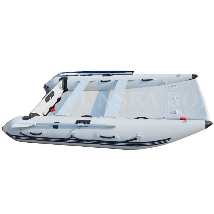 Surprise price plastic electric catamaran fishing aluminum floor thunder cat inflatable boat for sale