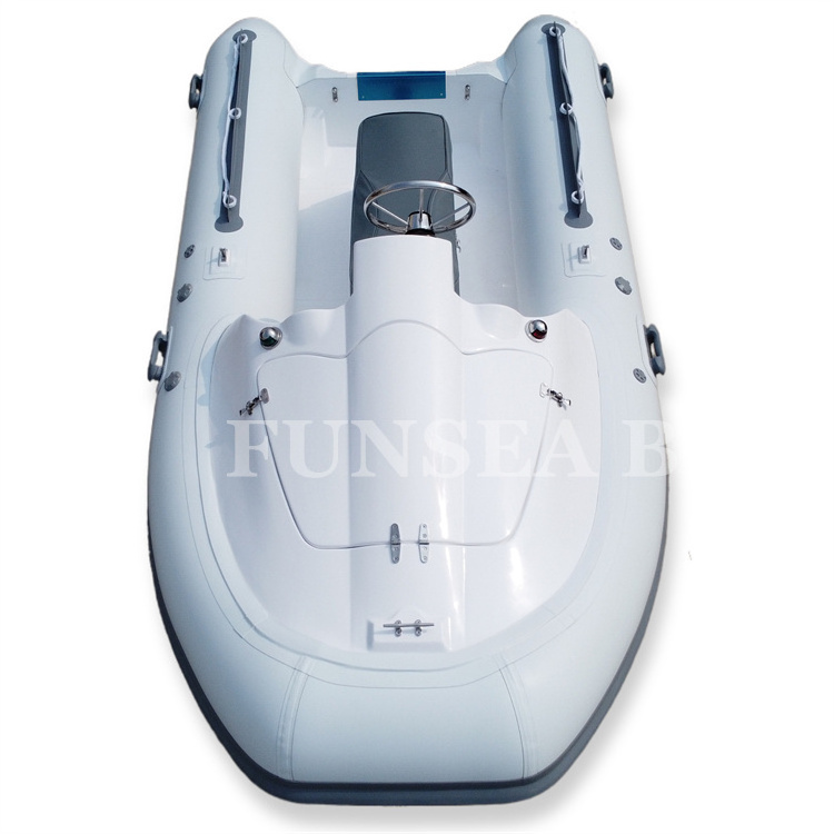 2023 new jet ski type 12ft 2 person low price fiberglass deep v hull hypalon speed inflatable zodiac rib boat