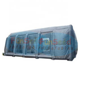 USA brand OEM factory airtight PVC inflatable spray booth car painting wash tent