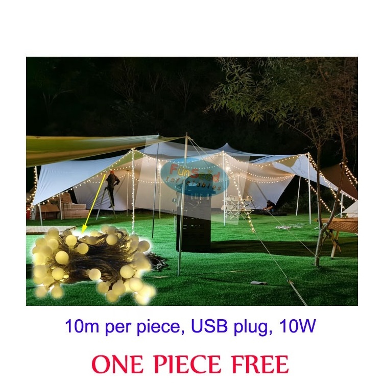 New style portable popular  big bedouin luxury outdoor waterproof stretch event tent