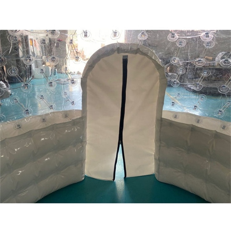 White inflatable tent low price hot tub spa dome tent for outdoor