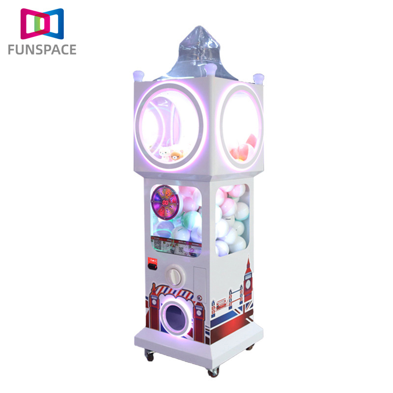 Wholesale twisting egg gift machine coin operated Big Ben Gacha machine children's gift gashapon machine