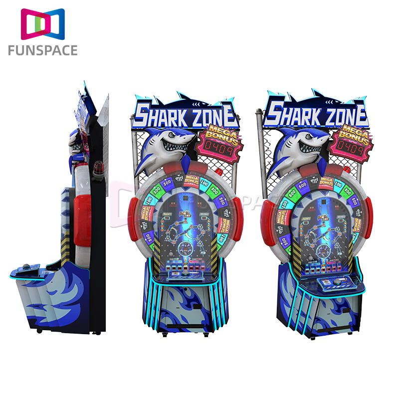 Coin Operated Hand Speed Button Eruption Ball Lottery Drawing Machine Lucky Turntable Lottery game machines For Sales