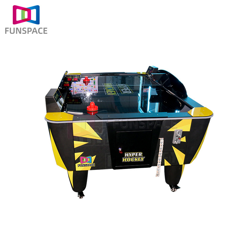 Funspace Cheap Custom New Design Arcade Coin Operated Luxury 2 Players Hockey Table With Electronic Scorer