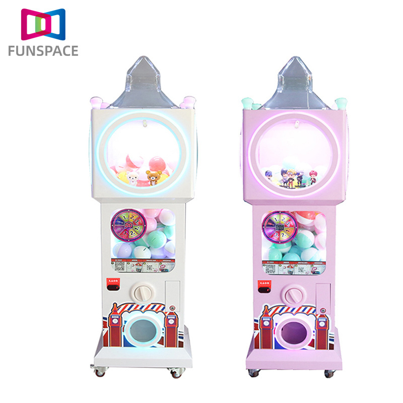 Wholesale twisting egg gift machine coin operated Big Ben Gacha machine children's gift gashapon machine