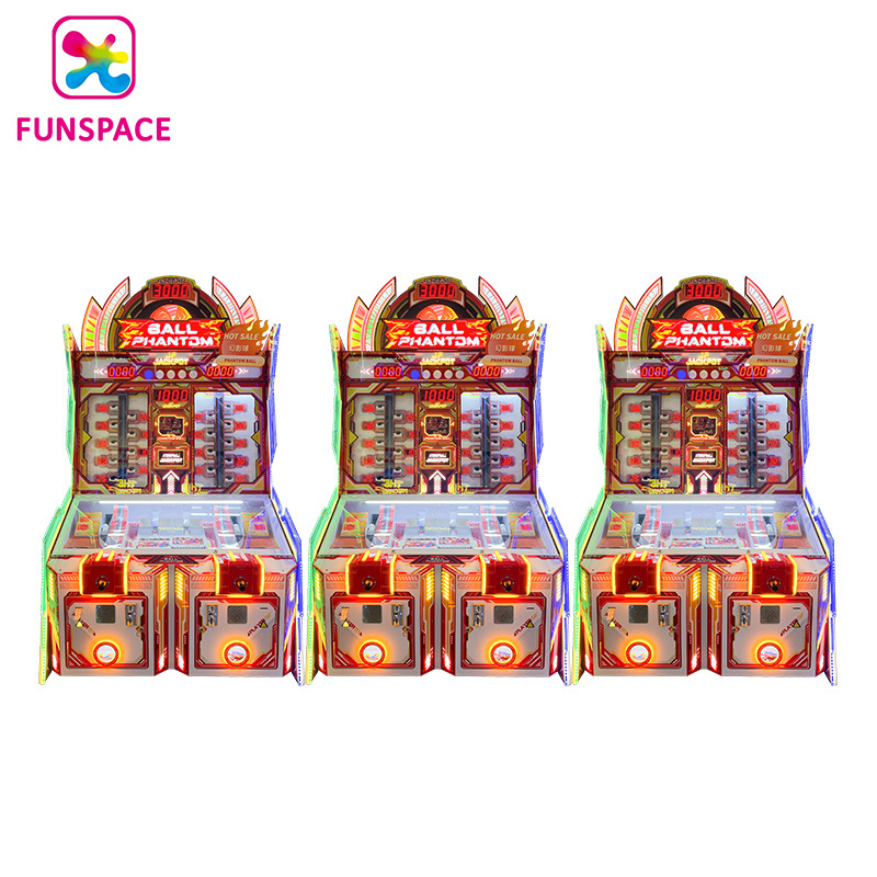 Funspace Coin Operated Game Machine Phantom Pinball Prize Lottery Redemption Game Machine