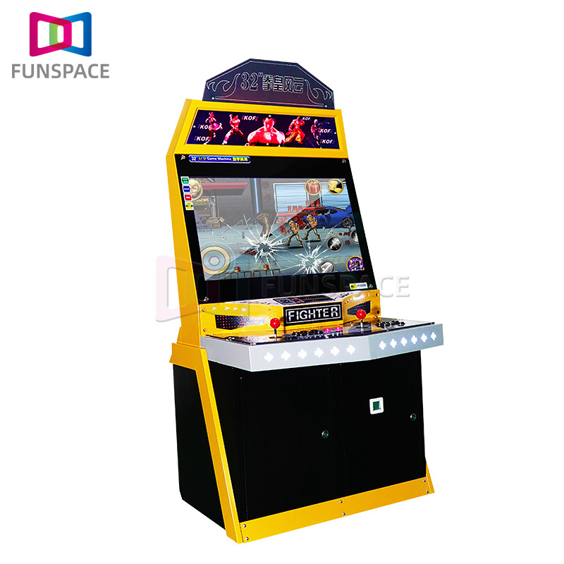 Coin Operated Street Fighter Arcade Machine 32 Inches Video Games Fighting Arcade Machine For Sales