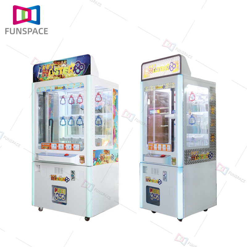 Coin operated 9 holes 15 holes golden key game shopping mall vending machine claw machine wholesale mini key master